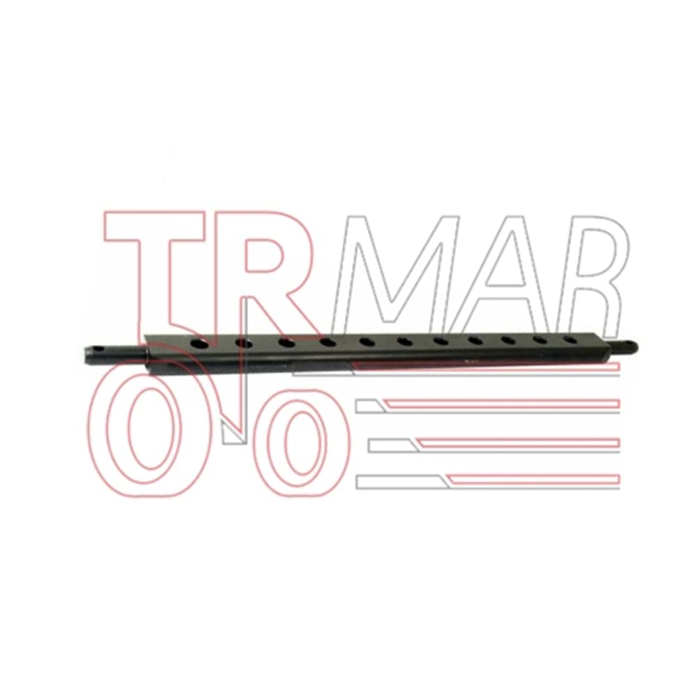 Flat Drawbar 9 Hole 22mm