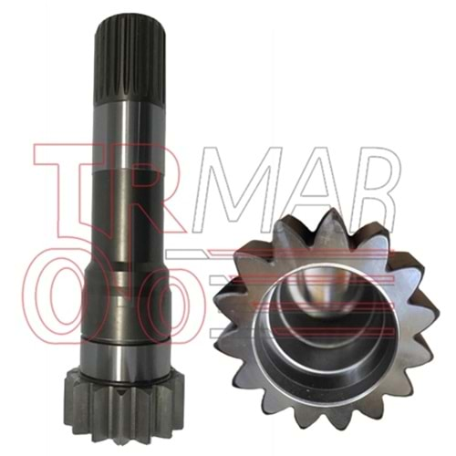 PTO Input Shaft 15x25 w/o Circlip