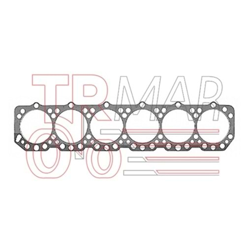 Cylinder Head Gasket 6 cyl